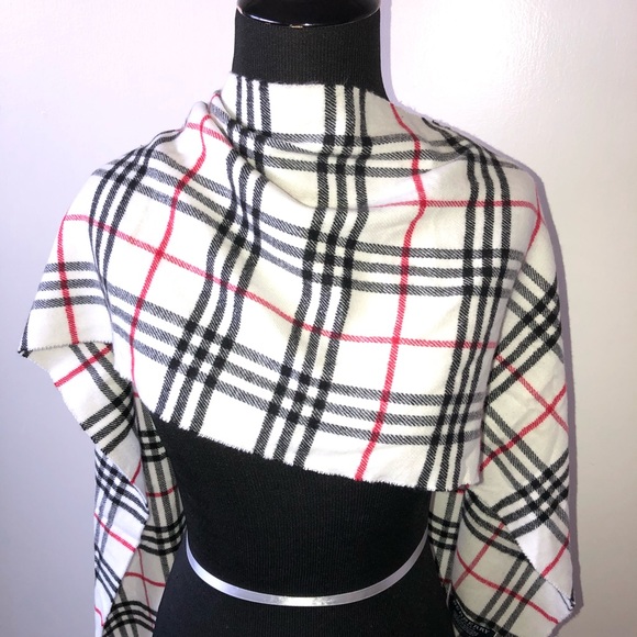 Burberry Accessories - NEW BURBERRY Classic Check Cashmere Scarf W/BAG